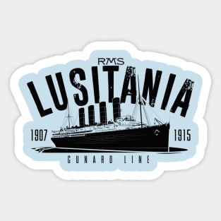 RMS Lusitania Sticker